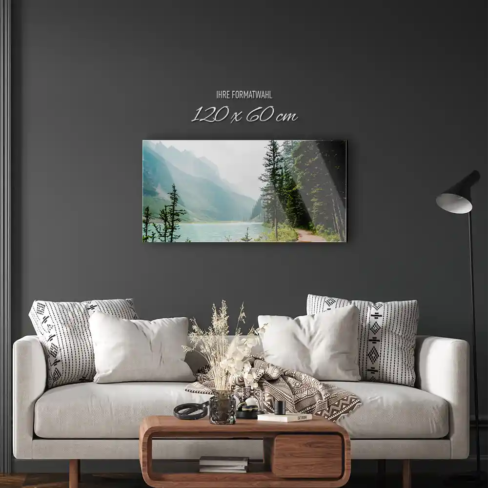 Flüsse & Seen Banff National Park Kanada als Acrylglas Bild 120x60cm