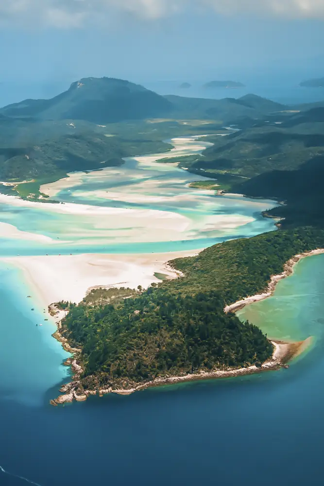 Strand & Meer im Hochformat, 100x150cm Panorama Australien als XXL Acrylglasverbund Bild