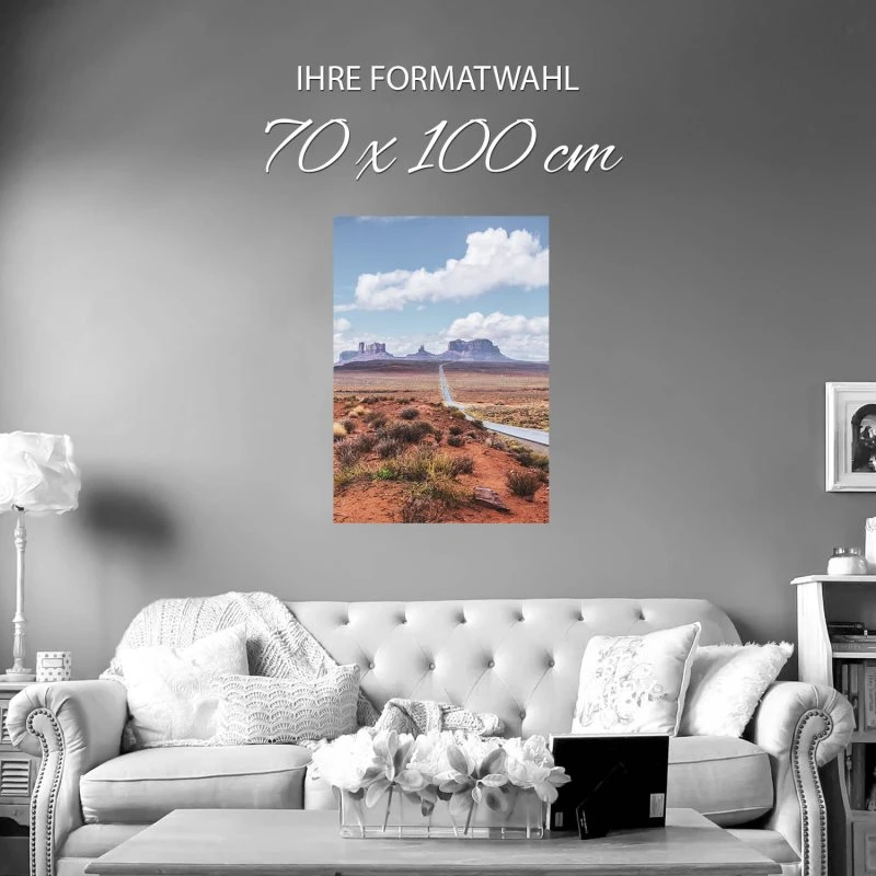 Poster USA Monument Valley Berge & Gebirge, 70x100cm groß