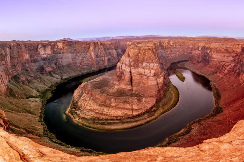 Poster 90x60cm groß, Flüsse & Seen Horseshoe Bend Arizona USA