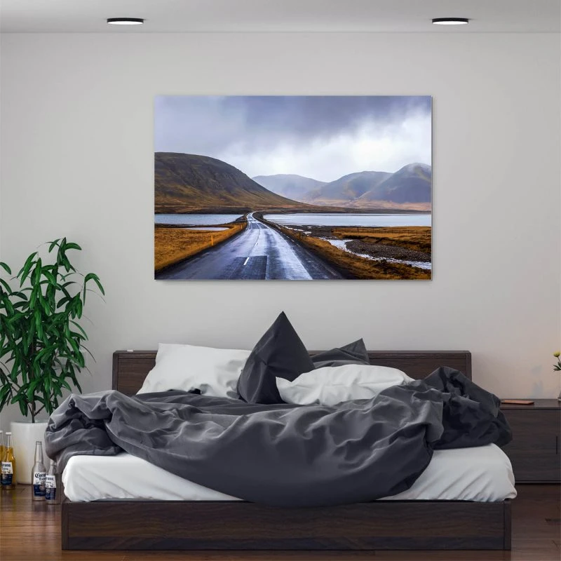 Berge & Gebirge Halbinsel Snæfellsnes Island als XXL Alu-Dibond Bild 150x100cm