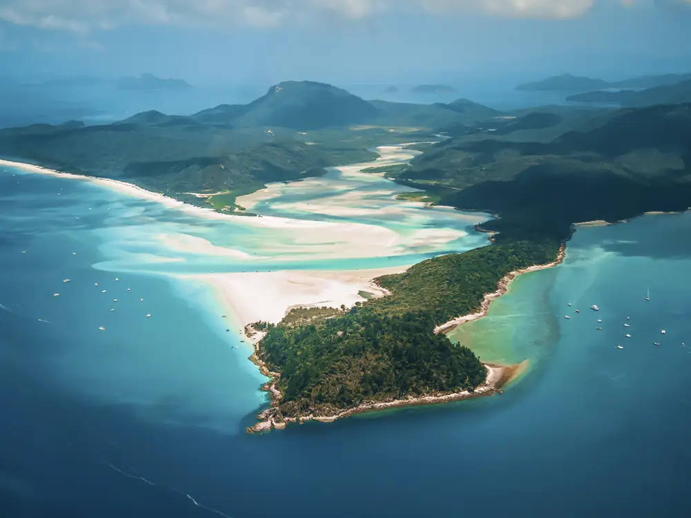 Alu-Dibond Bild XXL, Strand & Meer Panorama Australien 160x120cm groß