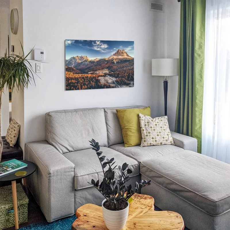 Berge & Gebirge Nationalpark Drei Zinnen Italien als Alu-Dibond Bild 60x40cm