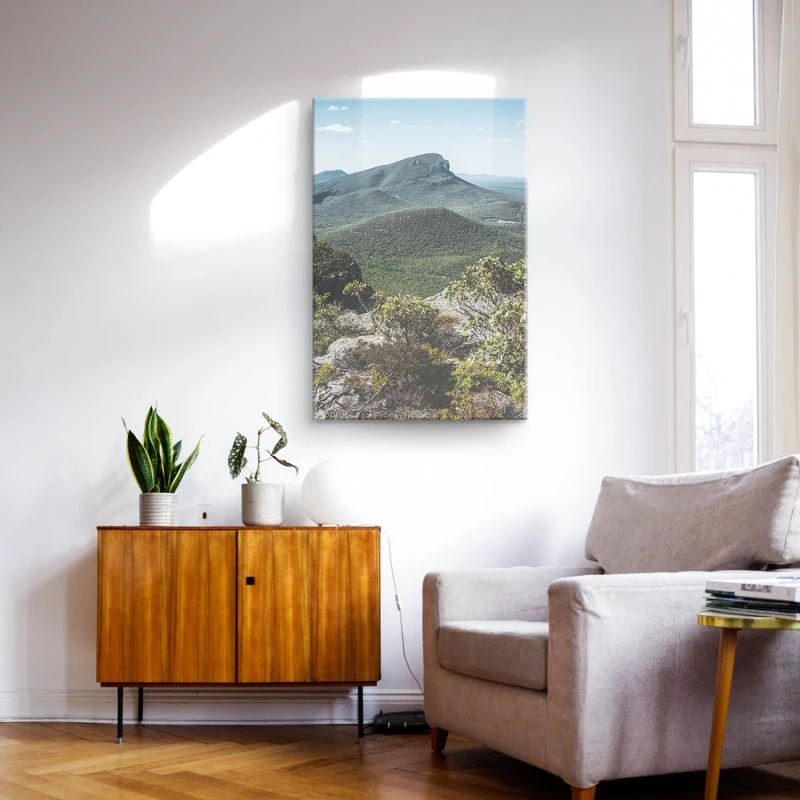Leinwandbild Hochformat XXL 100x150cm, Berge & Gebirge Mount Abrupt Australien
