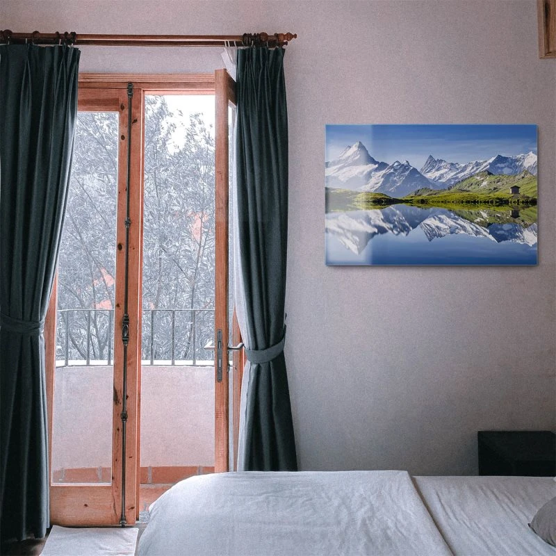 Berge & Gebirge Bachalpsee Schweiz als Acrylglasverbund Bild 120x60cm