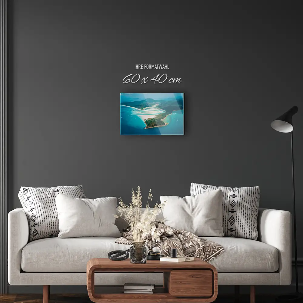 Strand & Meer Panorama Australien als Acrylglas Bild 60x40cm
