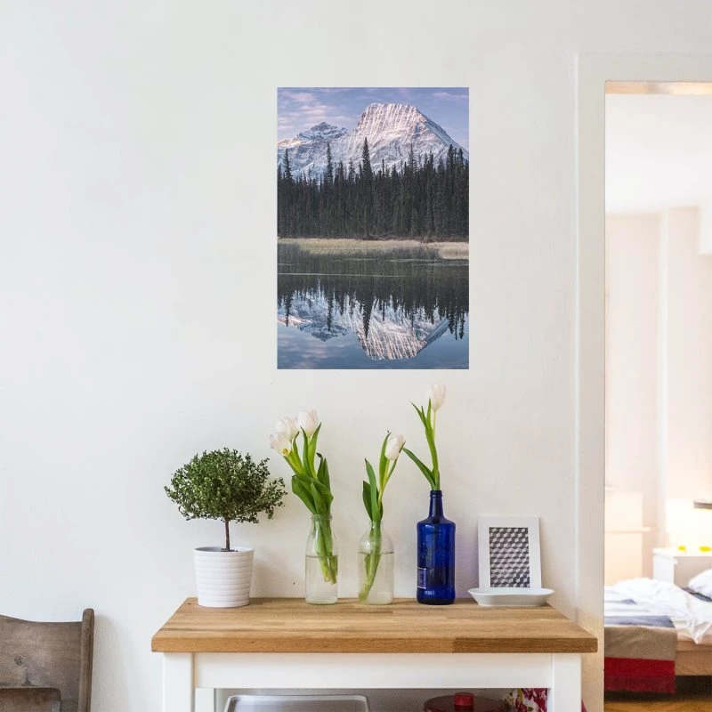 Poster Rocky Mountains Kanada Berge & Gebirge, 70x100cm groß