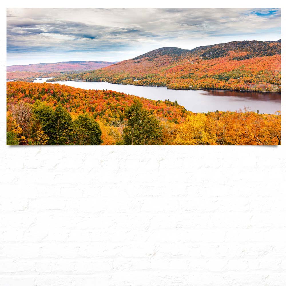 Großformat Poster Wald & Bäume Indian Summer, Québec, Kanada, 180x90cm
