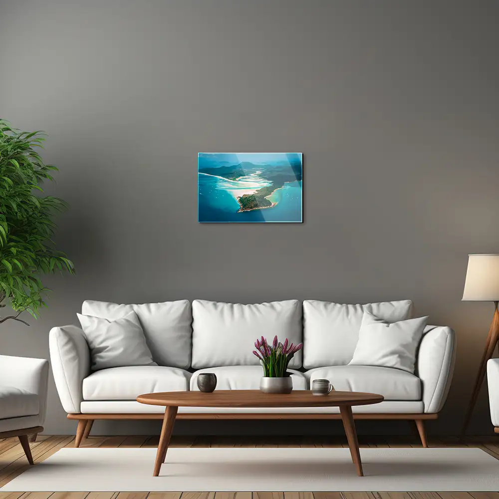 Strand & Meer Panorama Australien als Acrylglasverbund Bild 60x40cm
