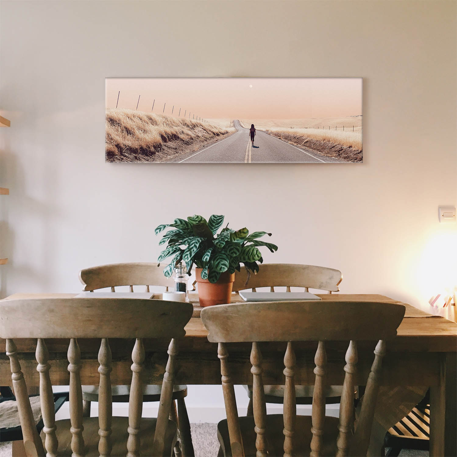 eigenes Bild als Keilrahmenbild Esszimmer