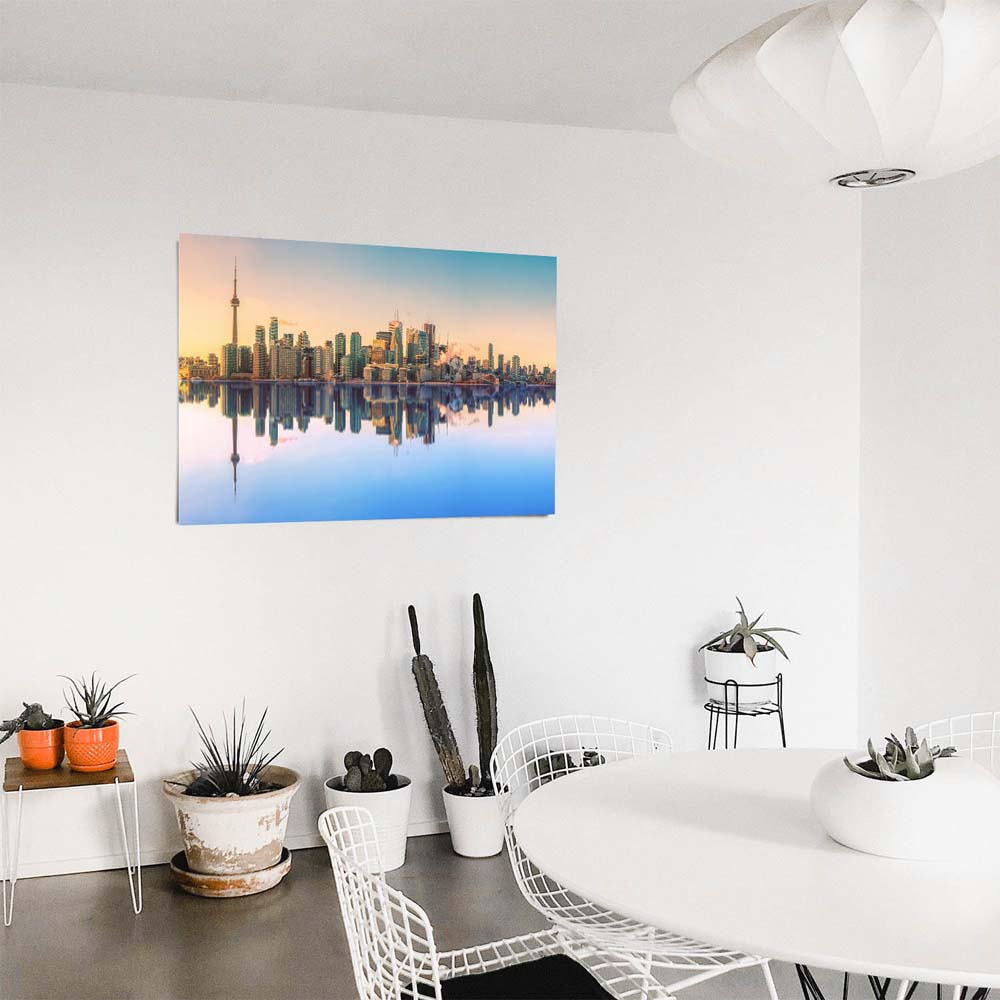 Poster Toronto, Kanada Skyline, 100x75cm groß