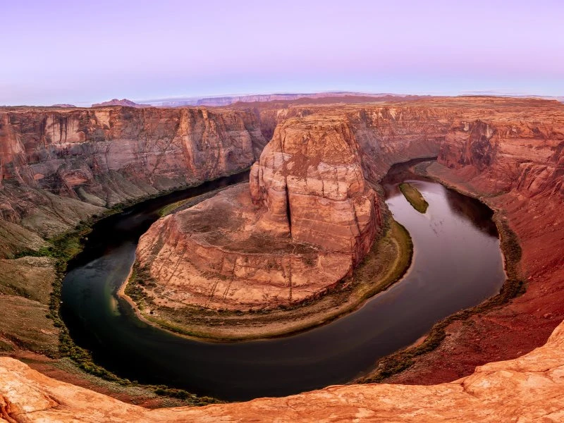 XXL Poster 200x150cm Flüsse & Seen Horseshoe Bend Arizona USA