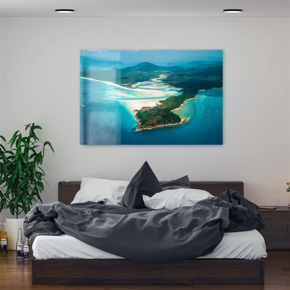 200x150cm großes Acrylglasbild, Strand & Meer Panorama Australien