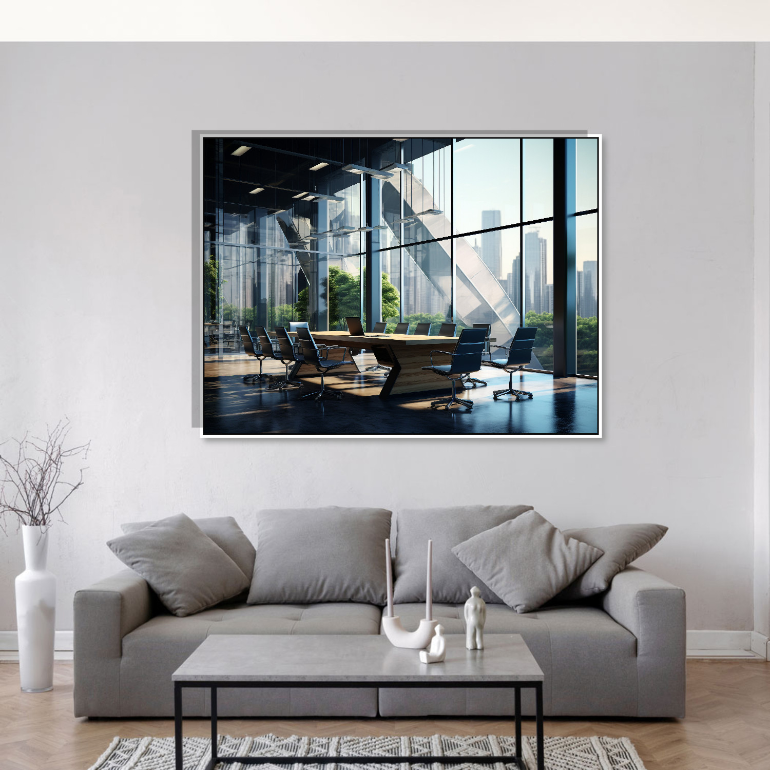 Testexport1 Acrylglasbild 100x75 Querformat Episch Alle Reiseorte Wald & Bäume Berge & Gebirge