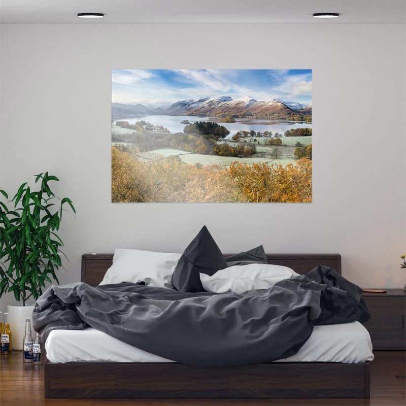 WandPoster 90x60cm Derwent Water England, Berge & Gebirge