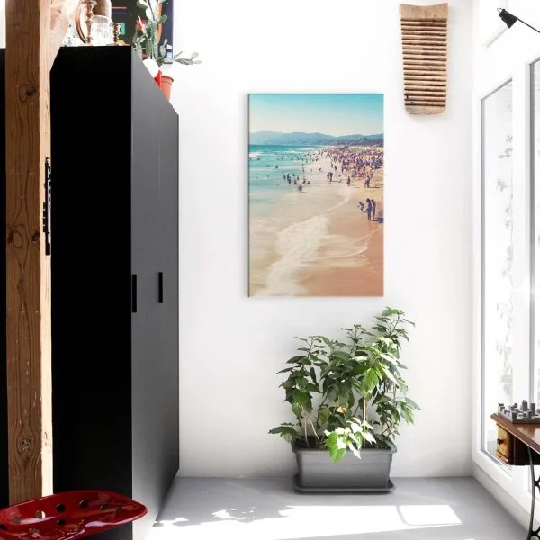 Leinwand Bild 110x50cm Strand & Meer, Santa Monica Beach Los Angeles