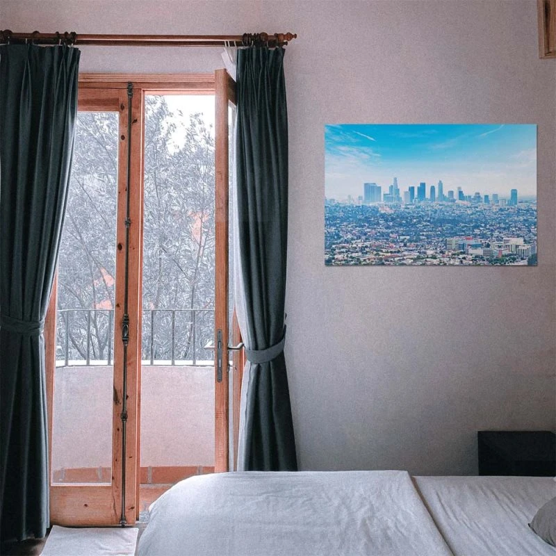 Panorama Poster 150x50cm, Skyline Los Angeles Panorama