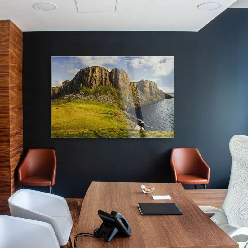 200x150cm großes Acrylglasbild, Berge & Gebirge Rubha Hunish Isle of Sky