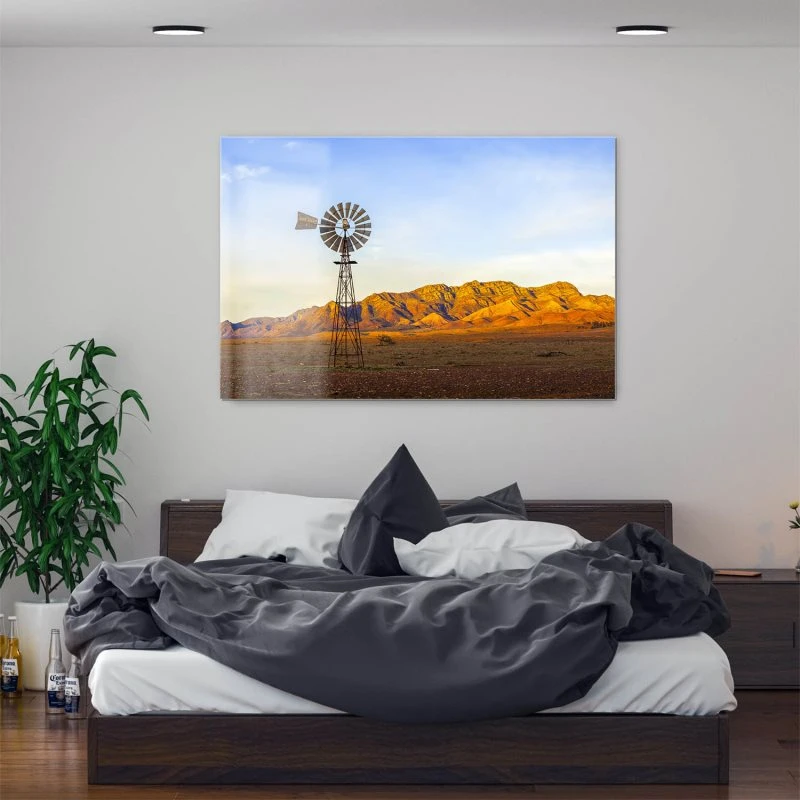 Berge & Gebirge Ranges National Park Australien als Acrylglasverbund Bild 150x100cm