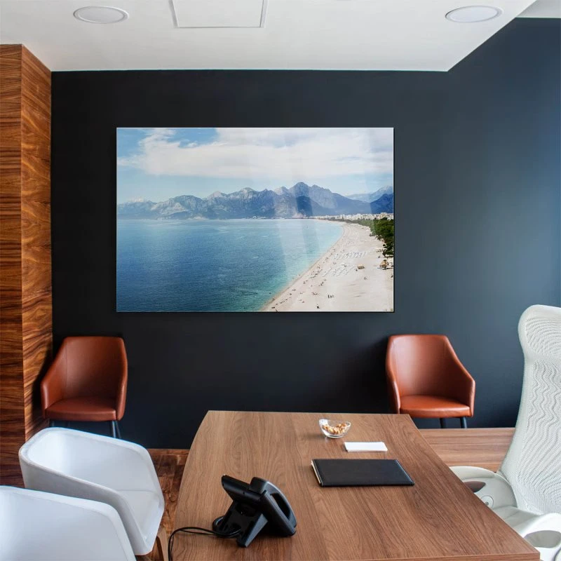 Berge & Gebirge Türkei Antalya Strand als Acrylglasverbund Bild 160x120cm