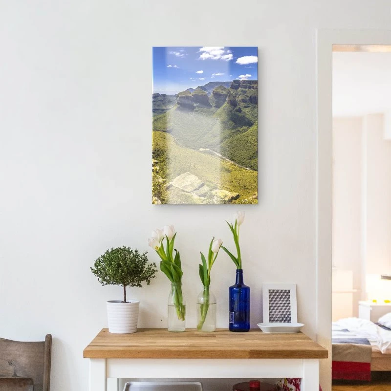 Berge & Gebirge im XXL Hochformat, Blyde River Canyon als Acrylglasbild 100x150cm