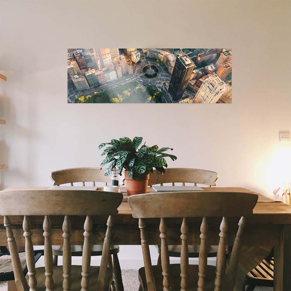 WandPoster 110x50cm Columbus Circle NYC, Skyline