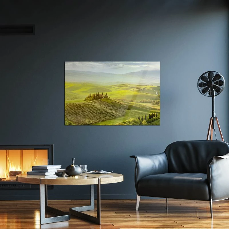 XXL Poster 200x150cm Landschaft Toskana, Italien
