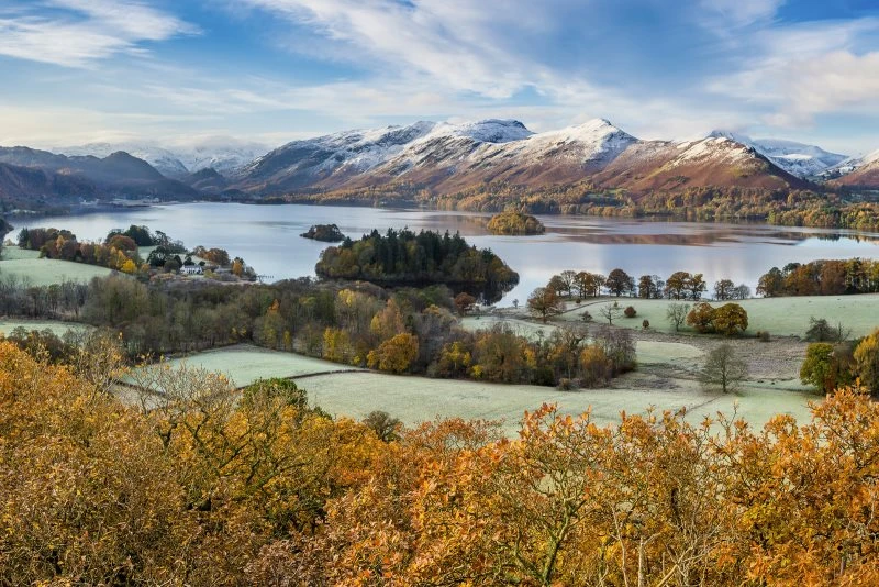 Leinwandbild Derwent Water England, Berge & Gebirge 60x40cm
