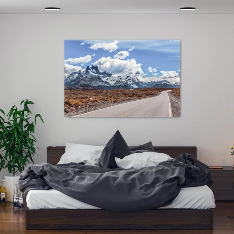 Alu-Dibond Bild XXL, Berge & Gebirge Fitz Roy 160x120cm groß