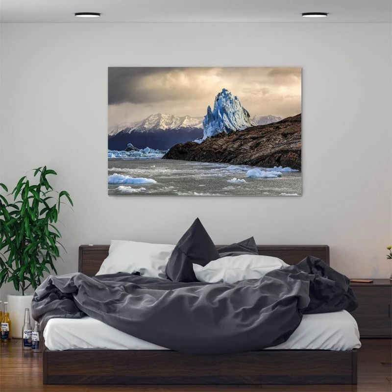 200x150cm großes Alu-Dibond Bild, Berge & Gebirge Perito Moreno Gletscher