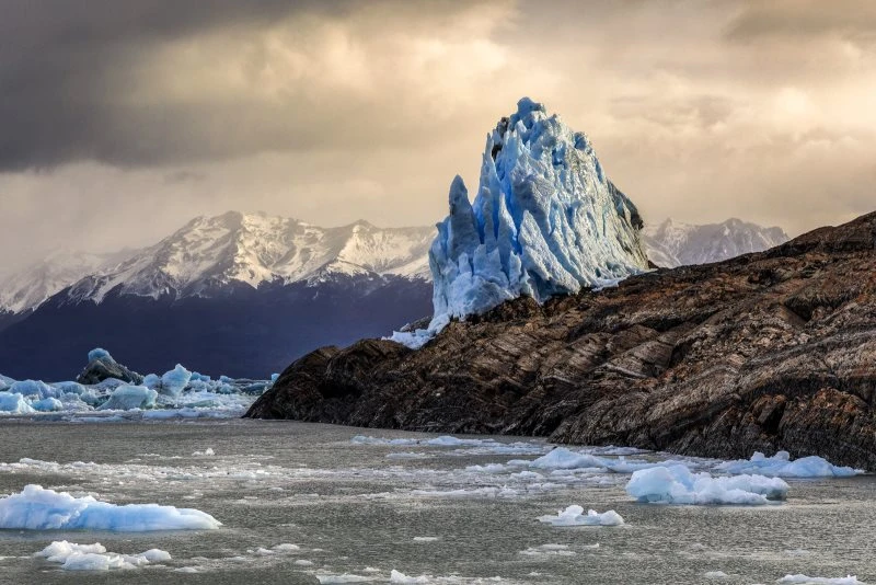 Berge & Gebirge Perito Moreno Gletscher als Alu-Dibond Bild 120x80cm