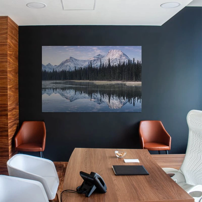 XXL Poster 200x150cm Berge & Gebirge Rocky Mountains Kanada