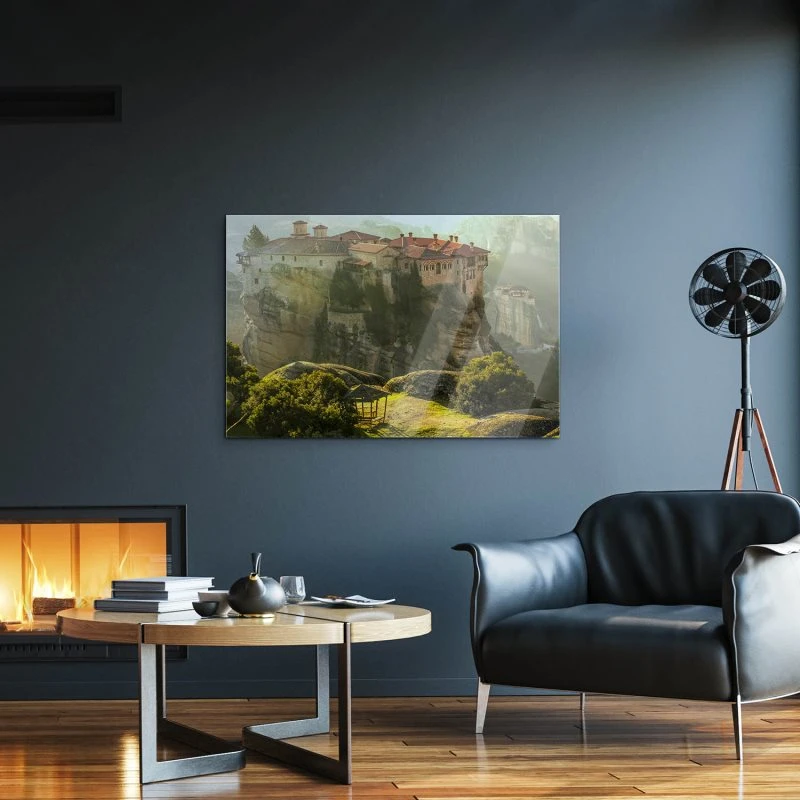 Berge & Gebirge Mateora Griechenland als Acrylglasverbund Bild 200x150cm