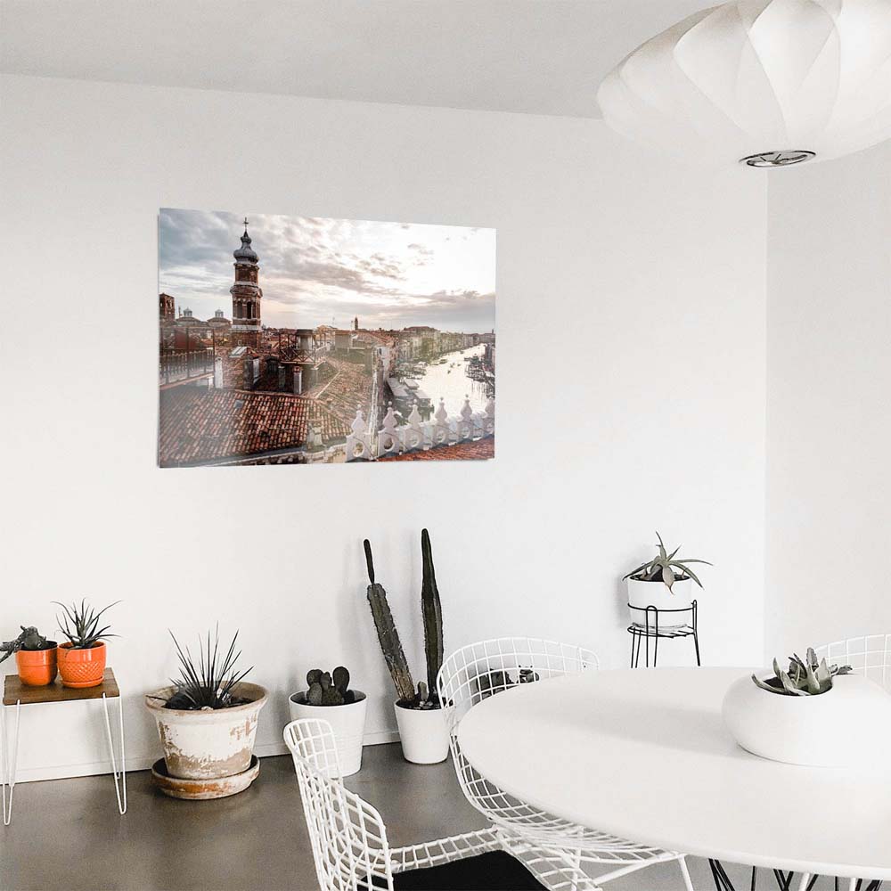 WandPoster Skyline Über den Dächern von Venedig, 50x50cm