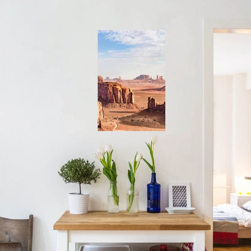 Poster 50x70cm Monument Valley USA Berge & Gebirge