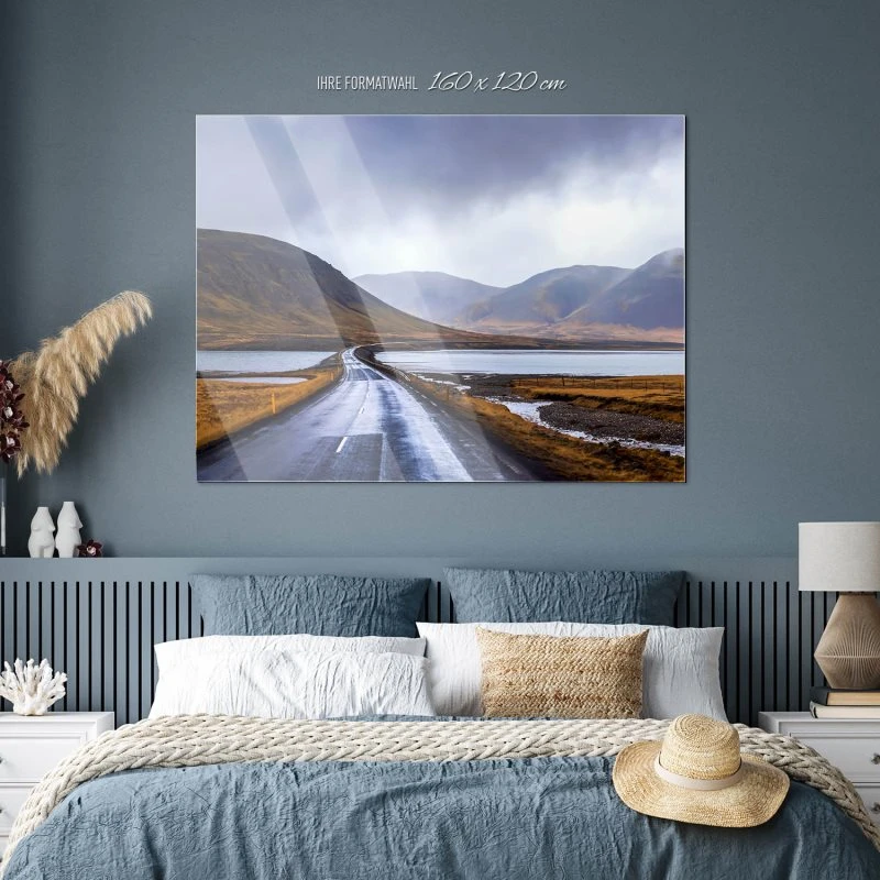 Berge & Gebirge Halbinsel Snæfellsnes Island als Acrylglasverbund Bild 160x120cm