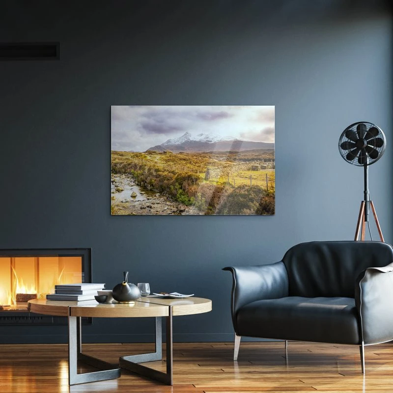 200x150cm großes Acrylglasbild, Berge & Gebirge England Grafschaft