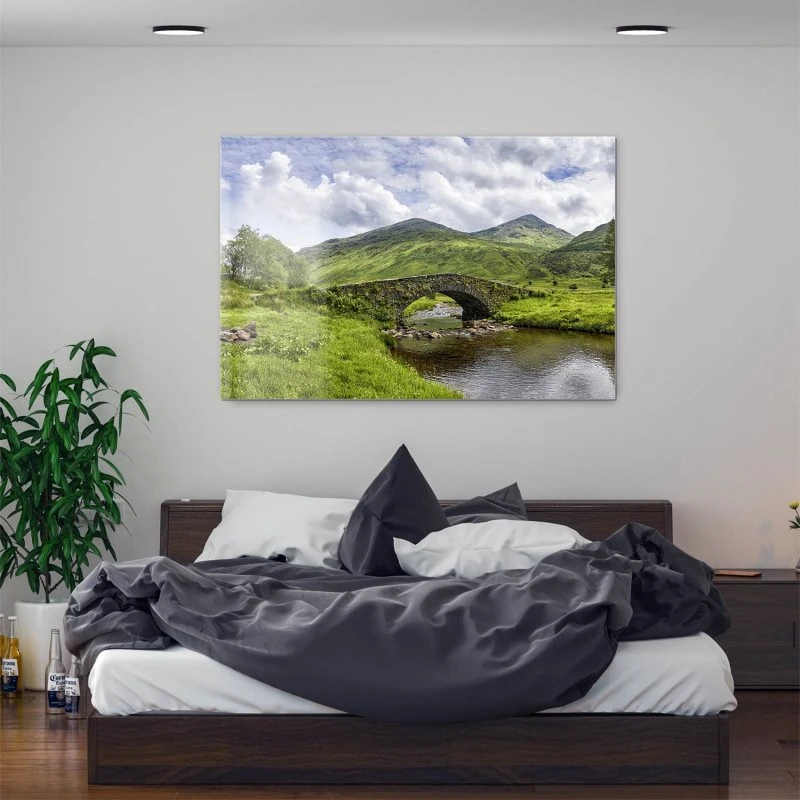 Berge & Gebirge Schottland Butter Bridge als Acrylglasverbund Bild 150x100cm