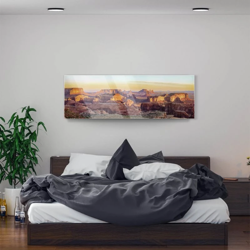 Acrylglasbild 150x50cm groß Berge & Gebirge Grand Canyon USA II