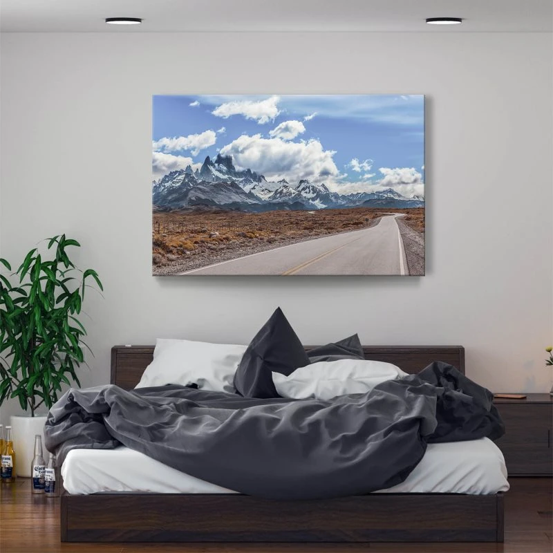 Keilrahmenbild groß, Berge & Gebirge Fitz Roy 160x120cm 