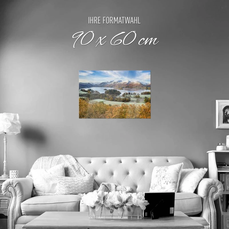 WandPoster 90x60cm Derwent Water England, Berge & Gebirge