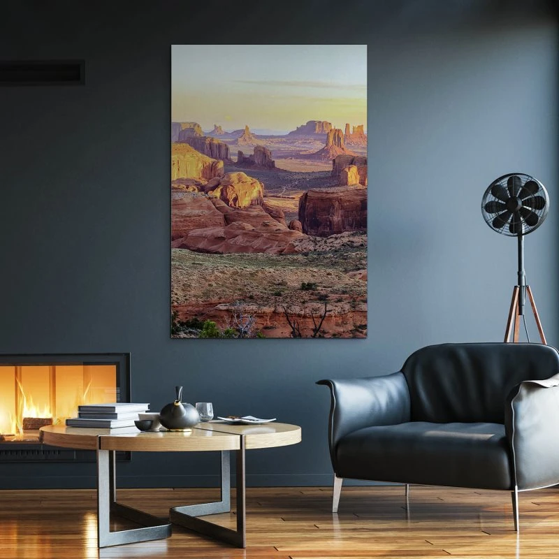 Alu-Dibond Bild im Hochformat, Berge & Gebirge Grand Canyon USA II 40x60cm