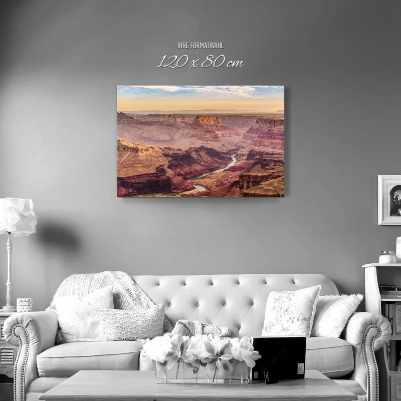 Berge & Gebirge Grand Canyon USA als Alu-Dibond Bild 120x80cm