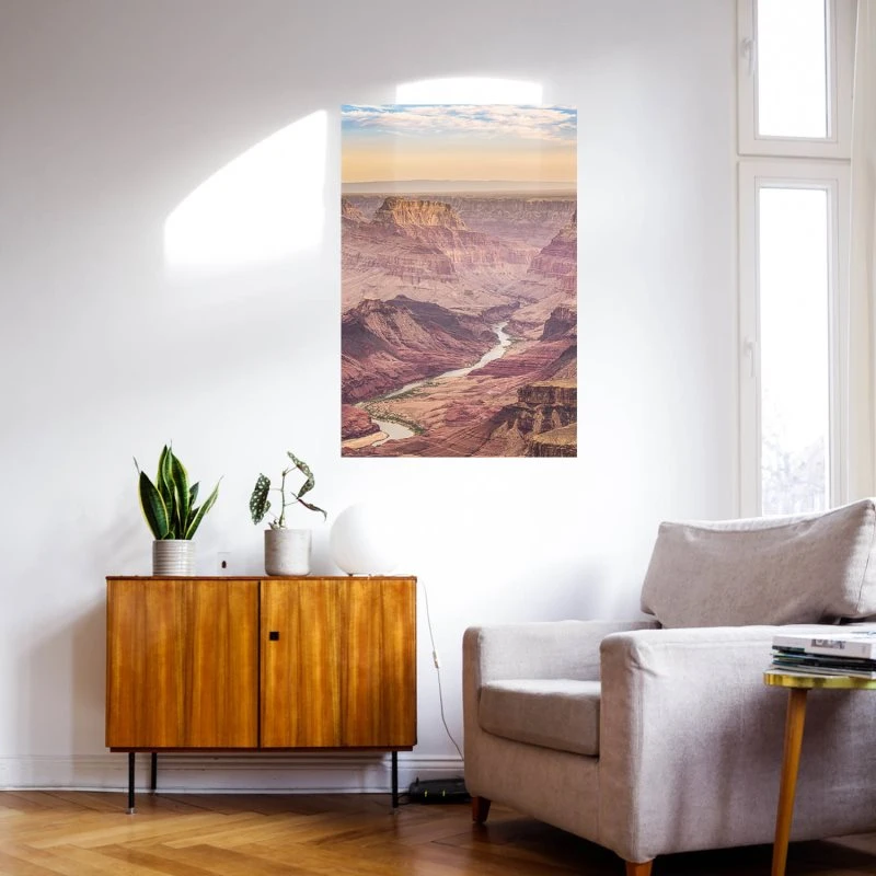 Poster 40x60cm im Hochformat, Grand Canyon USA Berge & Gebirge