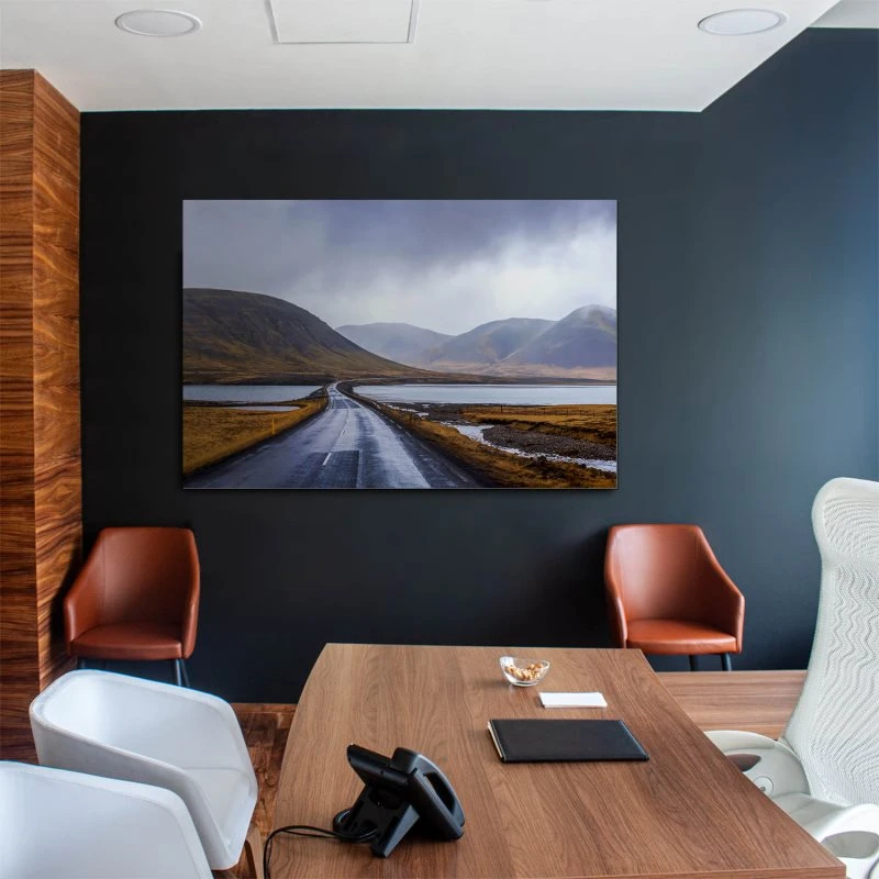 Berge & Gebirge Halbinsel Snæfellsnes Island als XXL Alu-Dibond Bild 150x100cm