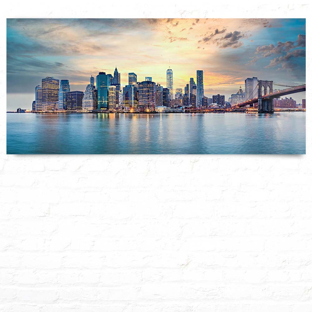 WandPoster 110x50cm New York City, Skyline
