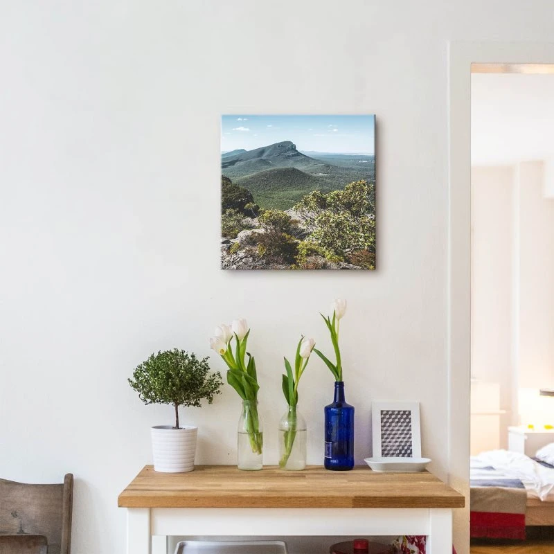 Berge & Gebirge Mount Abrupt Australien als Leinwand Bild 80x80cm