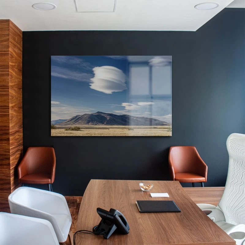 Berge & Gebirge Wolken in Patagonien als XXL Acrylglasbild 150x100cm