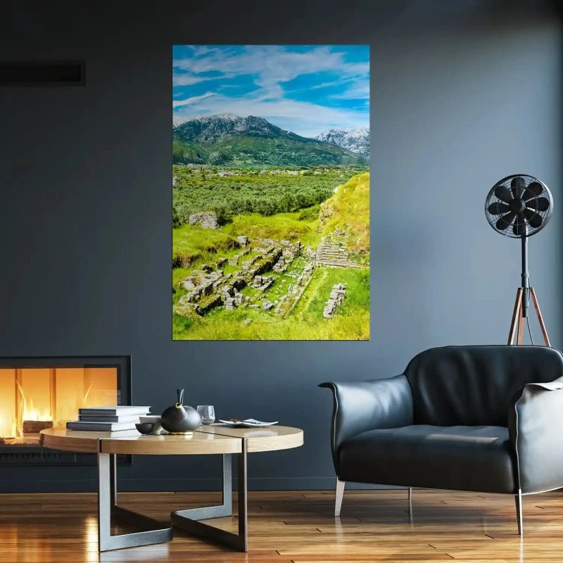 Poster Griechenland Sparta Berge & Gebirge, 70x100cm groß