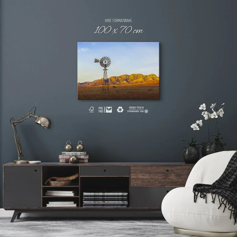 Leinwandbild Berge & Gebirge Ranges National Park Australien 100x70cm